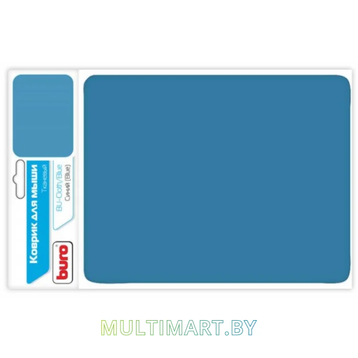 Коврик для мыши Buro BU-CLOTH/blue матерчатый